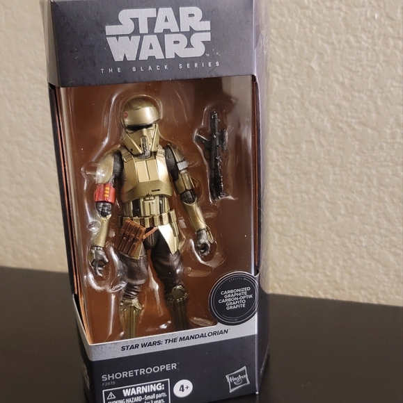 Star Wars Other - Star Wars Black Series The Mandalorian Carbonized Collection Exclusive Figure